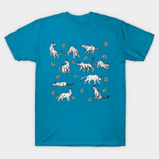 Flowers and Leopards T-Shirt